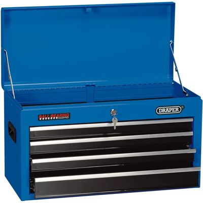 Draper Tools 14589 Caja de herramientas de acero con 4 cajones - Almacenamiento de herramientas Draper Tools 14589 Caja de herramientas de acero con 4 cajones - Almacenamiento de herramientas