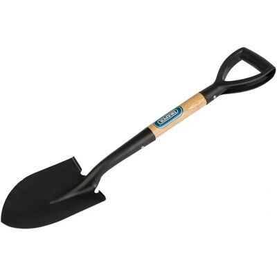 Draper 15072 Mini Schep - Ronde Punt, Houten Steel Draper 15072 Mini Schep - Ronde Punt, Houten Steel