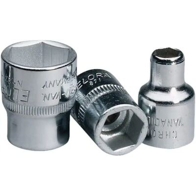 Elora 15234 17mm 3/8 Square Drive Hexagon Socket Elora 15234 17mm 3/8 Square Drive Hexagon Socket