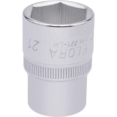 Draper 15310 Socket Set - Chrome Vanadium, 21mm, 1/2" Drive - Socket Set Draper 15310 Socket Set - Chrome Vanadium, 21mm, 1/2" Drive - Socket Set