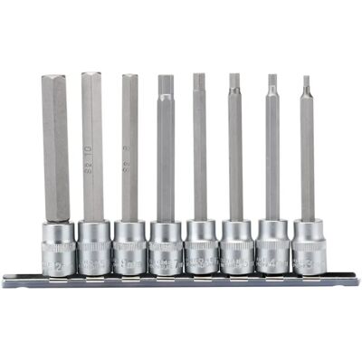 Draper 16286 Set di Bit a Bussola Esagonali - 8 pezzi Draper 16286 Set di Bit a Bussola Esagonali - 8 pezzi