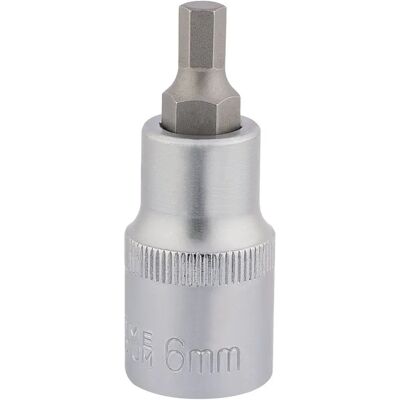 Draper 16298 Hex Socket Bit - Hexagonal, 6mm, 55mm Draper 16298 Hex Socket Bit - Hexagonal, 6mm, 55mm