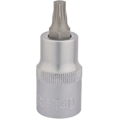 Draper Draper 16312 T40 x 55mm Socket Bit - Screwdriver bit Draper Draper 16312 T40 x 55mm Socket Bit - Screwdriver bit