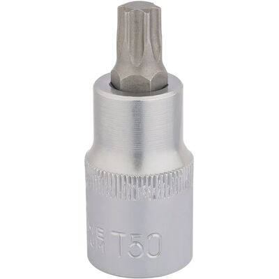 Draper 16317 T50 x 55mm TX-STAR Socket Bit - Screwdriver bit Draper 16317 T50 x 55mm TX-STAR Socket Bit - Screwdriver bit