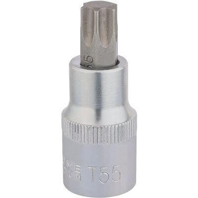 Draper - T55 x 55mm TX-STAR Socket Bit - Screwdriver bit Draper - T55 x 55mm TX-STAR Socket Bit - Screwdriver bit