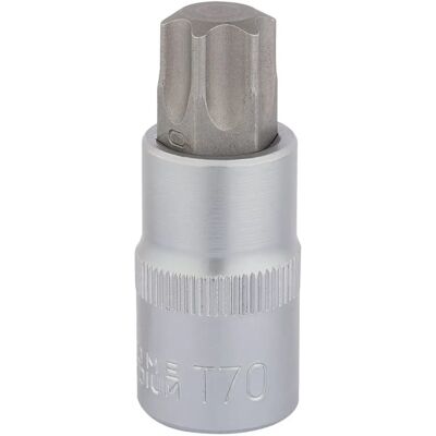 Draper Tools 16325 T70 x 55mm Tx Star Socket Bit - Screwdriver Bit Draper Tools 16325 T70 x 55mm Tx Star Socket Bit - Screwdriver Bit
