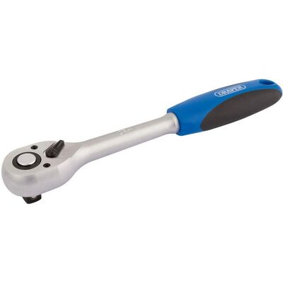 Draper 16429 1/2" Quadrado de transmissão 72 Dentes Reversível Pegada Macia - Rachet Draper 16429 1/2" Quadrado de transmissão 72 Dentes Reversível Pegada Macia - Rachet