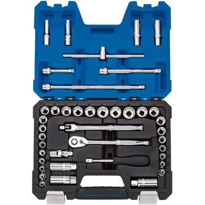Set di bussole Draper 16465 Blu 3/8" Set di bussole Draper 16465 Blu 3/8"