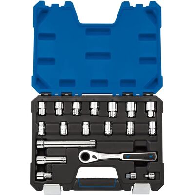 Draper Draper Experto 19 piezas Juego de sockets con paso - Juego de llaves Draper Draper Experto 19 piezas Juego de sockets con paso - Juego de llaves