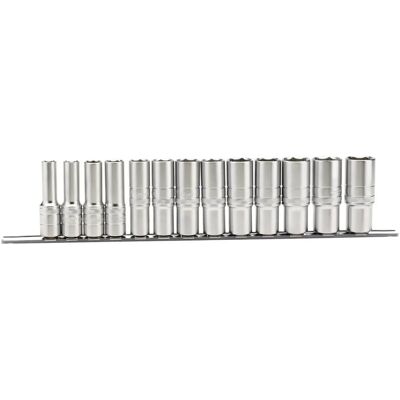 Draper Draper Tools 16500 Set di bussole profonde - 1/2" Imperial su barra Draper Draper Tools 16500 Set di bussole profonde - 1/2" Imperial su barra
