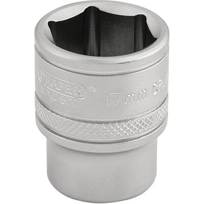 Draper Tools 16543 Socket Set - 17mm, 3/8" Drive, 6 Point Draper Tools 16543 Socket Set - 17mm, 3/8" Drive, 6 Point