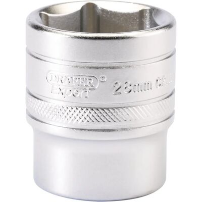 Draper 16619 Set di bussole - 6 punti, 28mm, Cromo Vanadio Draper 16619 Set di bussole - 6 punti, 28mm, Cromo Vanadio