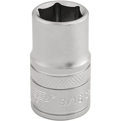 Draper 16627 Socketset - 6-Punt Imperial, 1/2" Aandrijving Draper 16627 Socketset - 6-Punt Imperial, 1/2" Aandrijving