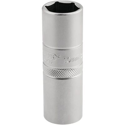 Draper Tools 16781 Socket Set - Satin Chrome, 10mm, 1/2" Drive Draper Tools 16781 Socket Set - Satin Chrome, 10mm, 1/2" Drive