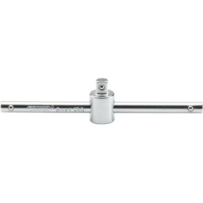 Draper Experto 16786 Barra T Deslizante de Cromo Satinado - Barra en T Draper Experto 16786 Barra T Deslizante de Cromo Satinado - Barra en T