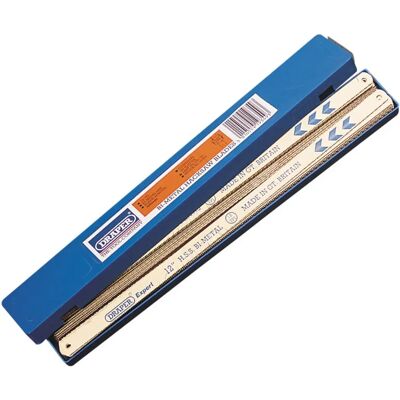 Draper - 19349 - Lame di sega bi-metallo - 300mm, 18 TPI, Confezione da 50 Draper - 19349 - Lame di sega bi-metallo - 300mm, 18 TPI, Confezione da 50