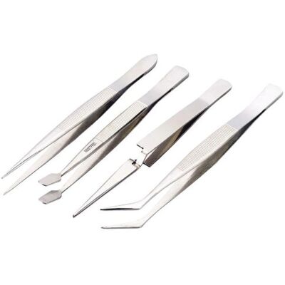 Draper 19850 4 Piece Tweezer Set - Tweezer Set Draper 19850 4 Piece Tweezer Set - Tweezer Set