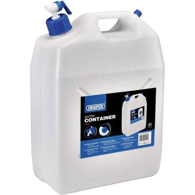 Contenedor de agua Draper 23247 con grifo - 25L - Almacenamiento de agua Contenedor de agua Draper 23247 con grifo - 25L - Almacenamiento de agua