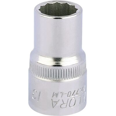 Draper Tools 24583 Socket - Bi-Hexagon, 13mm, 1/2" Drive Draper Tools 24583 Socket - Bi-Hexagon, 13mm, 1/2" Drive