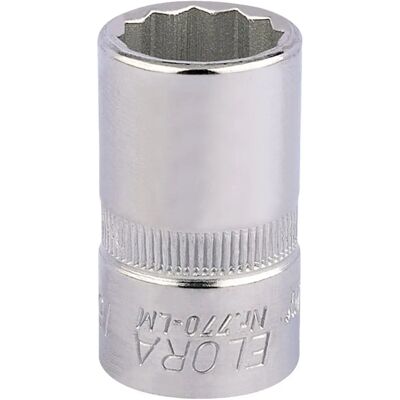Draper 24616 Chrome Vanadium Socket Set - 16mm Bi-Hexagon Draper 24616 Chrome Vanadium Socket Set - 16mm Bi-Hexagon
