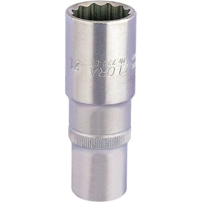 Draper 25135 Socket Set - Deep Bi-Hexagon, 21mm, 1/2" Drive Draper 25135 Socket Set - Deep Bi-Hexagon, 21mm, 1/2" Drive