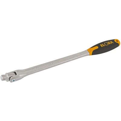 Elora 25490 400mm Flexible Handle - 1/2" Drive Elora 25490 400mm Flexible Handle - 1/2" Drive
