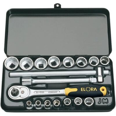 Juego de llaves Draper Tools 25932 - 18 piezas Elora Métrico Juego de llaves Draper Tools 25932 - 18 piezas Elora Métrico