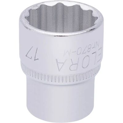 Draper 25937 Socket Set - Bi-Hexagon, 17mm, 3/8" Drive Draper 25937 Socket Set - Bi-Hexagon, 17mm, 3/8" Drive