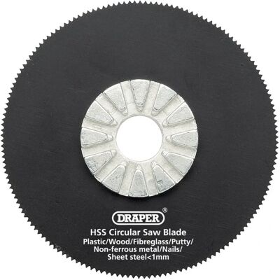 Draper APT300C/U Hoja de Sierra Circular - 63mm, 18 TPI, Azul Draper APT300C/U Hoja de Sierra Circular - 63mm, 18 TPI, Azul