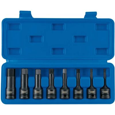 Draper 26439 Profi 8-teilig Impact Sechskant Steckschlüssel-Set Draper 26439 Profi 8-teilig Impact Sechskant Steckschlüssel-Set