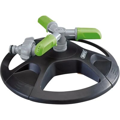Draper 27757 Drehbarer 3-Arm Bewässerungssprinkler - Stoßfestes Plastik, verstellbare Arme, 33cm Durchmesser, Radius 5,8m Draper 27757 Drehbarer 3-Arm Bewässerungssprinkler - Stoßfestes Plastik, verstellbare Arme, 33cm Durchmesser, Radius 5,8m