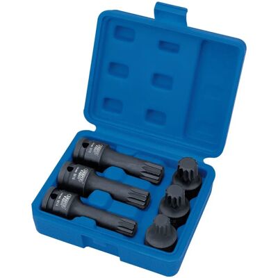 Draper Tools 28881 Set di Bits a Spline a Impatto - Set di Cacciaviti Draper Tools 28881 Set di Bits a Spline a Impatto - Set di Cacciaviti