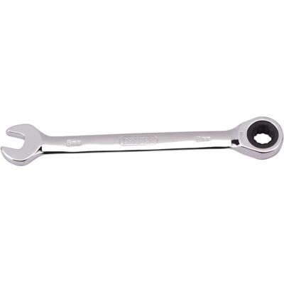Draper 31005 8mm Ratchet Sleutel - Compact Open-End, Chroom Vanadium Draper 31005 8mm Ratchet Sleutel - Compact Open-End, Chroom Vanadium