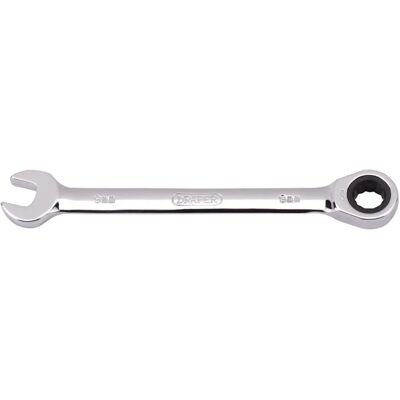 Draper Tools 31006 Combination Wrench - Ratcheting, 9mm, Chrome Draper Tools 31006 Combination Wrench - Ratcheting, 9mm, Chrome