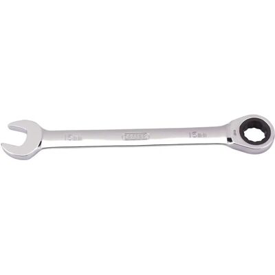 Llave combinada Draper Tools 31012 - 15mm, con trinquete, cromada Llave combinada Draper Tools 31012 - 15mm, con trinquete, cromada