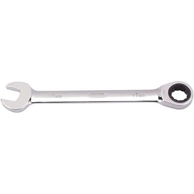 Draper Tools 31014 17mm Ratchet Combinatie Sleutel Draper Tools 31014 17mm Ratchet Combinatie Sleutel
