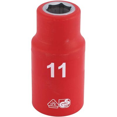 Draper Tools 31784 Socket Set - Insulated, 11mm, 1/2" Dr. Draper Tools 31784 Socket Set - Insulated, 11mm, 1/2" Dr.