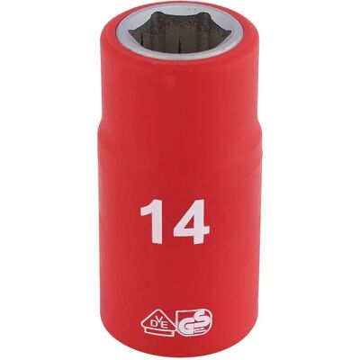 Draper Tools 31789 Socket Set - Insulated 14mm VDE 1/2" Draper Tools 31789 Socket Set - Insulated 14mm VDE 1/2"