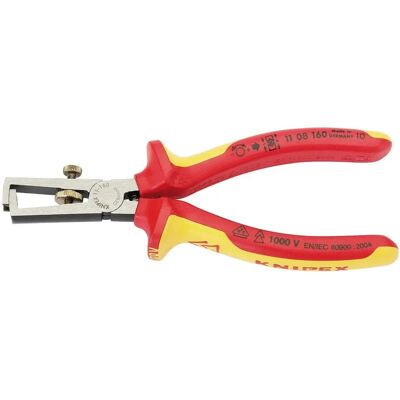 Knipex 31930 Wire Strippers - Insulated for Up to 1500V DC Knipex 31930 Wire Strippers - Insulated for Up to 1500V DC