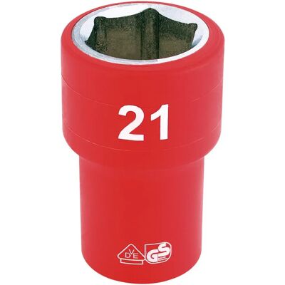 Draper 31941 Juego de enchufes aislados VDE 21mm 1/2" Draper 31941 Juego de enchufes aislados VDE 21mm 1/2"