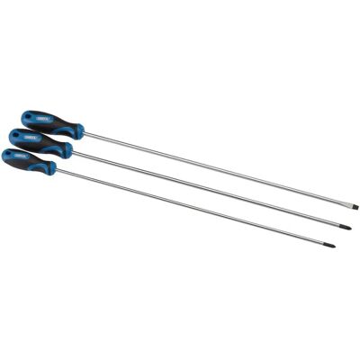 Draper 32603 Set cacciaviti a impugnatura morbida e lunga 450mm Draper 32603 Set cacciaviti a impugnatura morbida e lunga 450mm