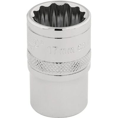Draper 33167 17mm 12-Delige 1/2Dr Socket Set Draper 33167 17mm 12-Delige 1/2Dr Socket Set
