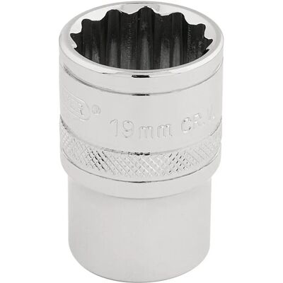 Draper Tools 33231 Set di bussole - 12 punti, 19mm, Blu Draper Tools 33231 Set di bussole - 12 punti, 19mm, Blu