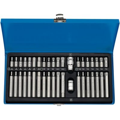 Draper Gereedschap 33322 Schroevendraaier Set - 40 Stuks met TX-STAR, Spline, Zeskant Bits Draper Gereedschap 33322 Schroevendraaier Set - 40 Stuks met TX-STAR, Spline, Zeskant Bits