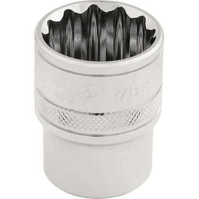 Draper 33661 Socket Set - 12 Point, Chrome Vanadium Steel Draper 33661 Socket Set - 12 Point, Chrome Vanadium Steel