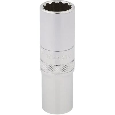 Draper Tools 33735 Socket Set - Deep 12 Point 17mm Draper Tools 33735 Socket Set - Deep 12 Point 17mm