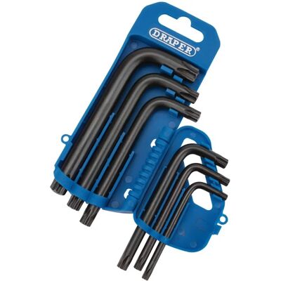 Draper Tools 33739 Set di chiavi di sicurezza - Torx, 6 pezzi Draper Tools 33739 Set di chiavi di sicurezza - Torx, 6 pezzi