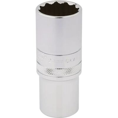 Draper 33802 Ensemble d'embouts - 24mm Profond 12 Points - Ensemble d'embouts Draper 33802 Ensemble d'embouts - 24mm Profond 12 Points - Ensemble d'embouts