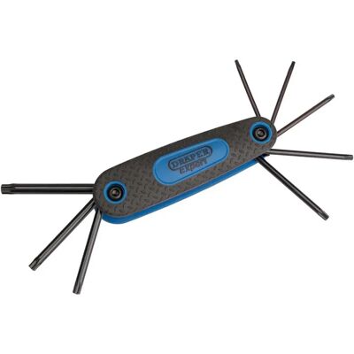 Draper 33840 Torx Sleutel Set - Professionele kwaliteit, Chroom vanadium, 8 stuks Draper 33840 Torx Sleutel Set - Professionele kwaliteit, Chroom vanadium, 8 stuks
