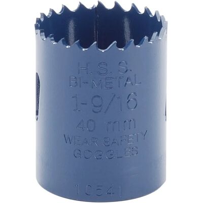 Draper 34759 Sierra de corona bimetálica de 40mm - Para madera, acero, plástico Draper 34759 Sierra de corona bimetálica de 40mm - Para madera, acero, plástico